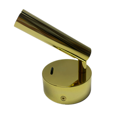 Kinkiet regulowany spot z włącznikiem LED 3W 4000K złoty połysk