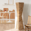 Lampa podłogowa BIJE z włókien naturalnych BOHO