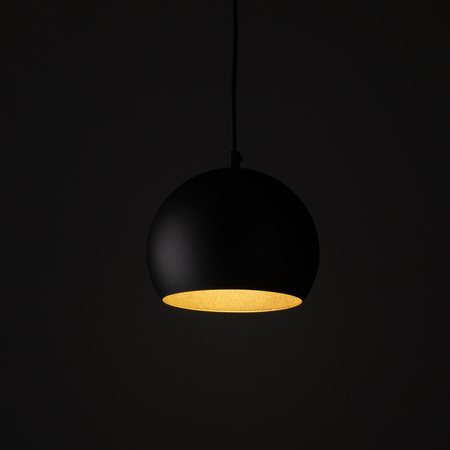 Lampa wisząca ZOE Black 1xE27 S
