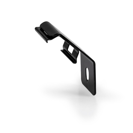 Kluś Mocownik GIP-STN-45D, czarny, stal nierdzewna