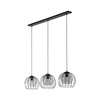 Lampa wisząca UNIVERSO BLACK 3xE27