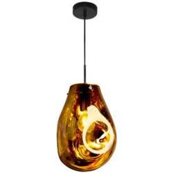 Lampa wisząca  KIMBERLY Amber E27