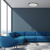 Plafon LED TERMA BLACK 18W Ø280 mm IP44