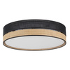 Lampa sufitowa PAGLIA Black 4xE27 450
