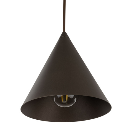 Lampa wisząca CONO Brown 1xE27 S