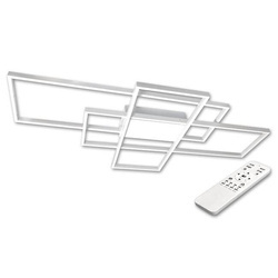 Plafon lampa LED Galaxis Pegaz 130W 105x50x8 cm biały + pilot