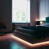 Taśma LED COB 12V 8W/m 320/m 4000K IP20 1m