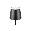 Lampa biurkowa Solio LED 4000K akumulator czarna