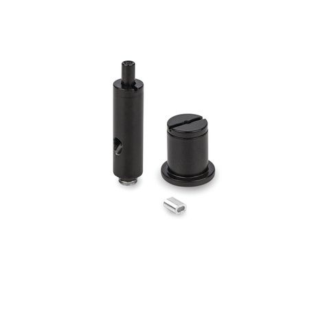 Kluś Zestaw mocowań RD-3, czarny, mosiądz