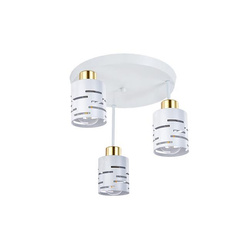 Lampa sufitowa 3xE27 LED Elen biała