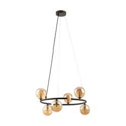 Lampa wisząca ANABELLE BROWN 6xG9