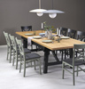 Tk Lighting SLATE SABIA GLASS lampa wisząca 1xE27