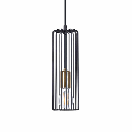 Lampa wisząca na jedną żarówkę z dużym gwintem K-4935 z serii GABIA