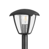 Lampa ogrodowa stojąca 1 x E27 100cm czarna 88cm