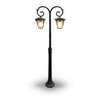Latarnia Ogrodowa V-TAC 2XE27 1410mm IP44 Czarny VT-738