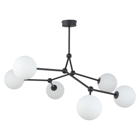 Lampa sufitowa FAIRY Black 6xG9