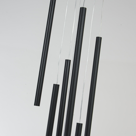  Lampa wisząca Lungo 7xG9 czarna