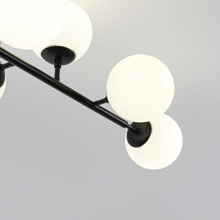 Lampa sufitowa Dorado 8xE14 czarna