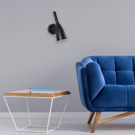 Light prestige Solin kinkiet czarny LP-181/1W BK