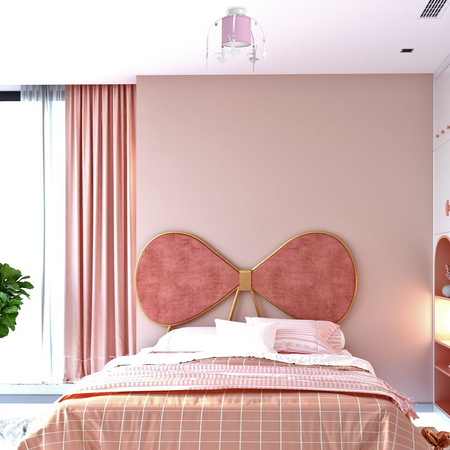 Dziecięca lampa sufitowa BALETNICA PINK 1xE27 różowa