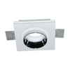 Oczko V-TAC GIPS GU10 Kwadrat Wpuszczane G-K Białe+Chrom VT-866-CSQ 5 Lat Gwarancji