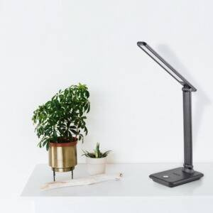 Lampa biurkowa Led VINTO Czarna