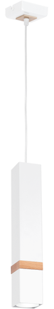 Lampa wisząca VIDAR WHITE 1xGU10