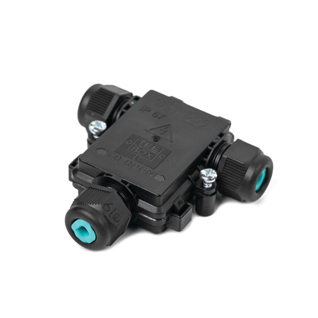 Kluś Puszka hermetyczna THB.200.E5E, 5 pin, czarny