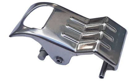 Zacisk metalowy klosza INOX do oprawy WARS LED PANEL / 99556