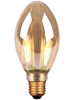 Żarówka dekoracyjna LED E27 B75 4W Deco Amber 1800K