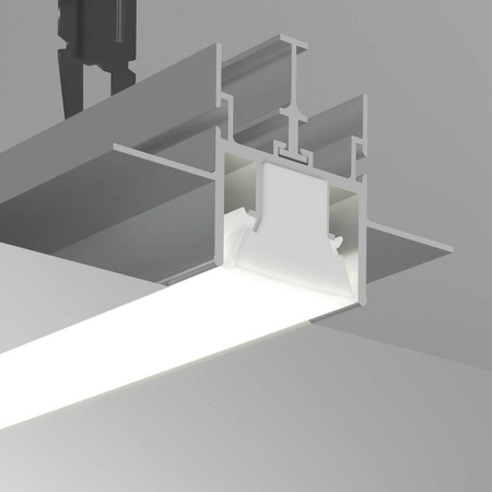 Profil FOLED, nieanodowany, srebrny, 1000 mm