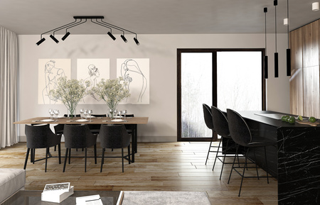 Nowodvorski Klosz czarny CAMELEON EYE L 