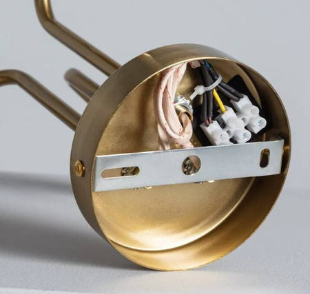 Lampa Sufitowa z Metalu i Szkła Amatler 3xE27
