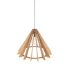 Lampa wisząca ERIS Wood 1xE27 1xE27
