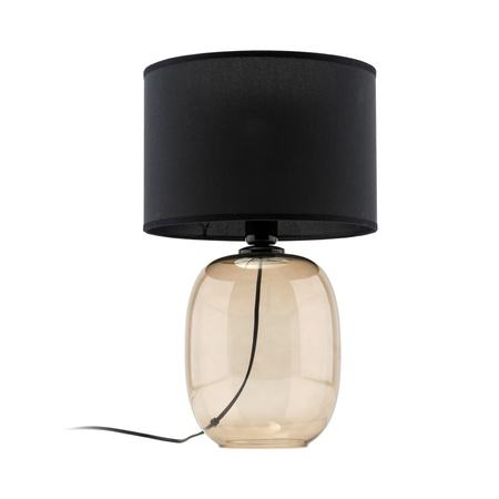 Lampka nocna MELODY TOPAZ Black 1xE27