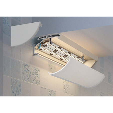 Profil KOPRO-30, anodowany, srebrny, 1000 mm