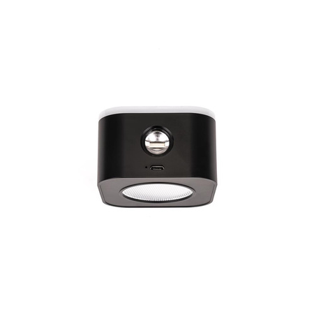 Lampka Biurkowa V-TAC 4w1 35cm Kinkiet Klips Latarka 3W LED CCT Czarna 