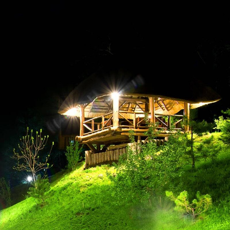 Naświetlacz solarny LED CELINA z pilotem