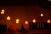 Lampki girlanda świetlna HALLOWEEN dynie duchy mumie