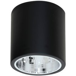 Oprawa sufitowa natynkowa tuba Downlight Ø 17cm czarna