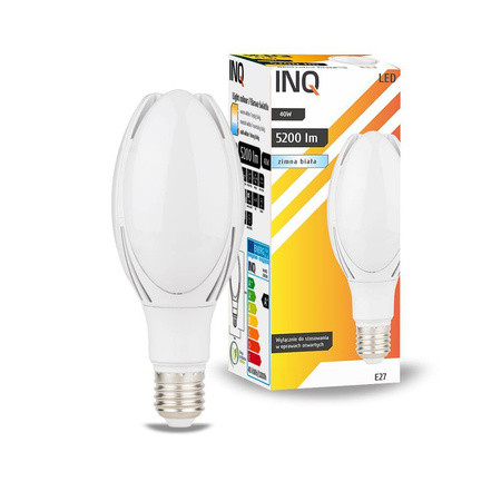 Żarówka LED E27  BULB PROFI  40W T90 5200lm 6500K  do latarni