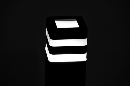 Czarna lampa ogrodowa, styl klasyczny, IP44 K-8208 z serii TAMIZA