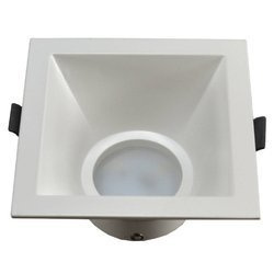 Oprawa sufitowa podtynkowa punktowa biała kwadrat