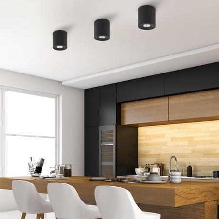 Lampa sufitowa ORION Black 1xGU10