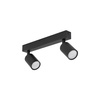 Tk Lighting NEX BLACK lampa sufitowa  2XGU10 