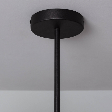 Nowoczesna lampa wisząca metalowa szklane kule Balts Big