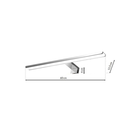Kinkiet SHINE CHROME 13,8W LED