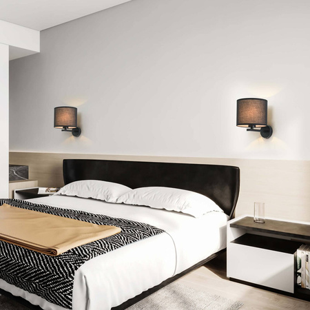 Light prestige Cecina kinkiet czarny LP-114/1W BK