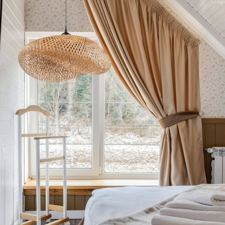 Lampa wisząca BOHO bambusowa duża NUSA 80cm 1xE27