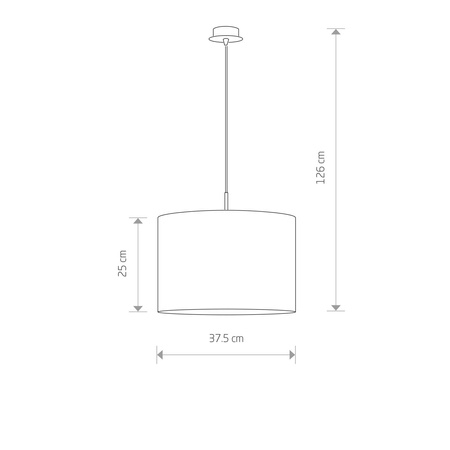 Nowodvorski Lampa wisząca ALICE M 